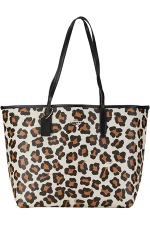 Coach Femme, Pre-owned, Blanc, Taille: ONE Size Pre-owned Toile cabas