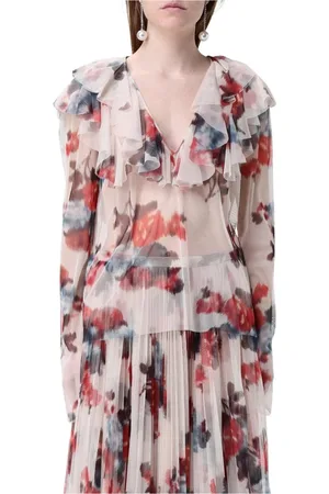 Serafini Femme, Blouses et Chemises, , Taille: 36 FR Chemisier à Volants Floral