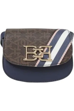 Bally Femme, Sacs, Bleu, Taille: ONE Size Sac Bandoulière Monogramme Bleu