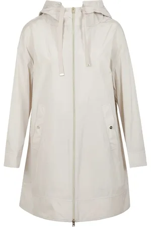 HERNO Femme, Manteaux, , Taille: 38 FR Veste Imperméable à Capuche avec Double Zip