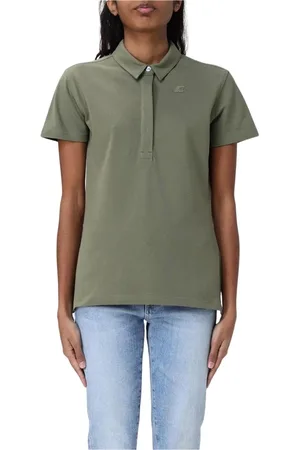K-Way Femme, Tops, Vert, Taille: 46 FR Elegant Violet Polo