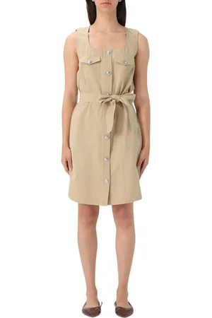 Liu Jo Femme, Robes, , Taille: 38 FR Robe Mini à Boutons