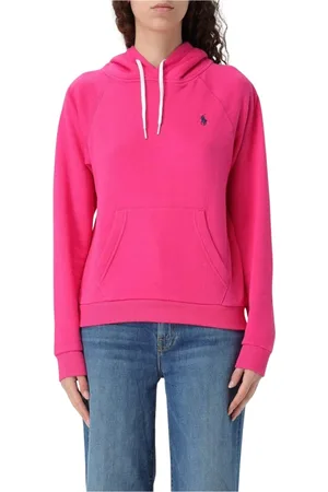 Ralph Lauren Femme, Sweatshirts et sweats à capuche, Rose, Taille: 36 FR Sweat à capuche ample rose