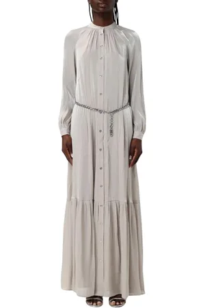 Michael Kors Femme, Robes, , Taille: 36 FR Robe Maxi Métallique Élégante
