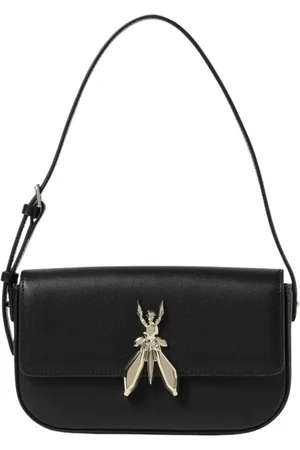 Patrizia Pepe Femme, Sacs, Noir, Taille: ONE Size Mint Insect Detail Pochette