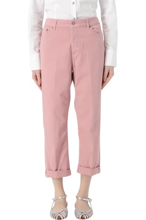 Dondup Femme, Jeans, Rose, Taille: W27 Jean Jambe Droite Blanc