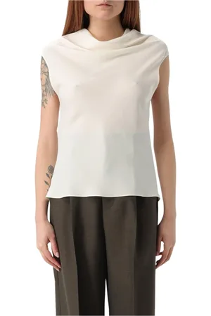 Serafini Femme, Tops, , Taille: 34 FR Haut sans Manches en Soie Noire