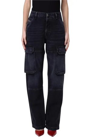 Diesel Femme, Jeans, Gris, Taille: W27 Jeans Cargo pour femmes
