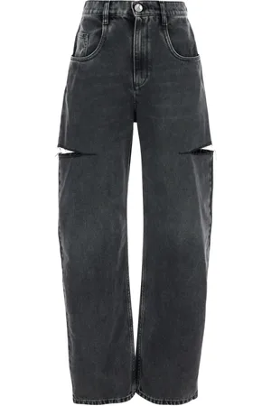 Maison Margiela Femme, Jeans, Noir, Taille: 38 FR Jean Noir 5 Poches Pantalon