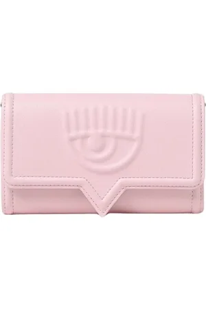 Chiara Ferragni Femme, Sacs, Rose, Taille: ONE Size Portefeuille Œil Clutch