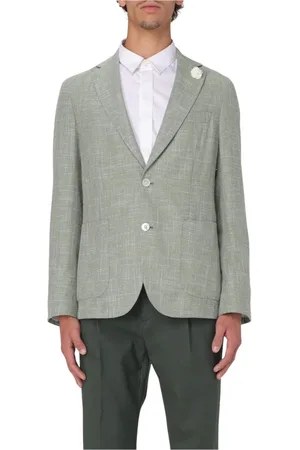 HUGO BOSS Homme, Vestes, Vert, Taille: 2XL Veste Homme Verte Élégante