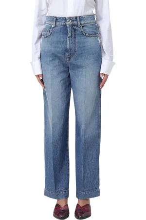 Sportmax Femme, Jeans, Bleu, Taille: W30 Jean Large Bleu Femme