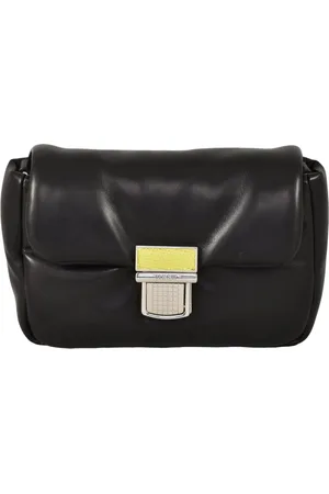 Msgm Femme, Sacs, Noir, Taille: ONE Size Sac à bandoulière Poliuretanica