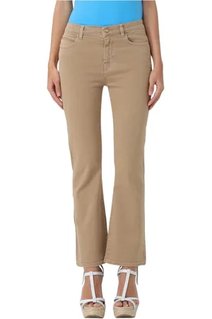 Pinko Femme, Jeans, , Taille: W31 Jean Bootcut Blanc pour Femme