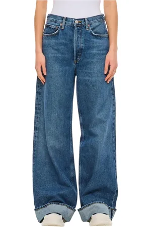 AGOLDE Femme, Jeans, Bleu, Taille: W25 Vintage Wide Leg Jeans