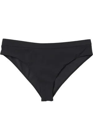 Jil Sander Femme, Maillots de bain, Noir, Taille: 38 FR Bas de maillot de bain taille haute noir