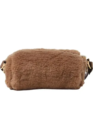 Max Mara Femme, Sacs, Brun, Taille: ONE Size Shearling Clutch Sac