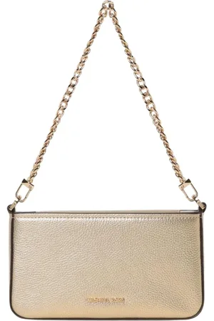 Michael Kors Femme, Sacs, Jaune, Taille: ONE Size Sac à Bandoulière en Or avec Bandoulière Chaîne