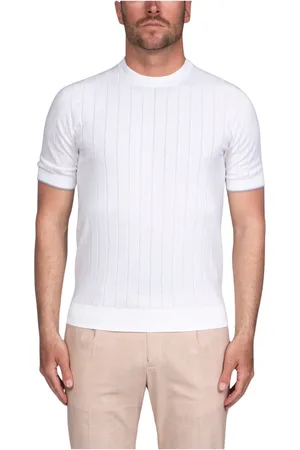 PESERICO SIGN Homme, Pulls, Blanc, Taille: S Pull Tricot Blanc