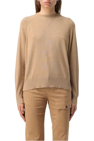 Woolrich Femme, Pulls, Brun, Taille: 42 FR Pull rose en laine mérinos