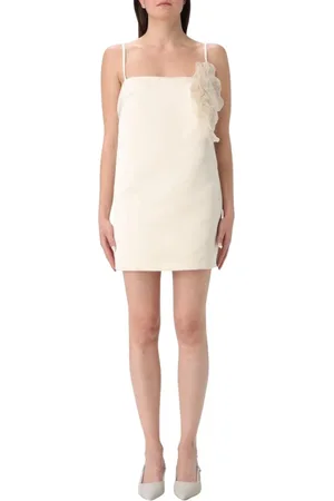 Elisabetta Franchi Femme, Robes, , Taille: 42 FR Robe Mini avec Fleurs