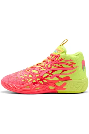 PUMA Homme, Chaussures, Multicolore, Taille: 45 EU Baskets Rose Alert Jaune Alert