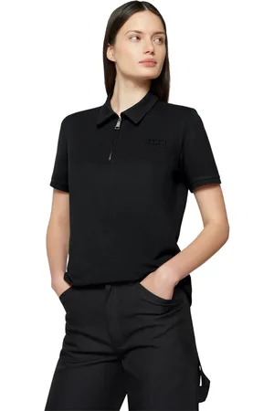 add Femme, Tops, Noir, Taille: 44 FR Polo