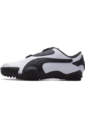 PUMA Unisex, Chaussures, Blanc, Taille: 36 EU Baskets Blanc Noir Moderne