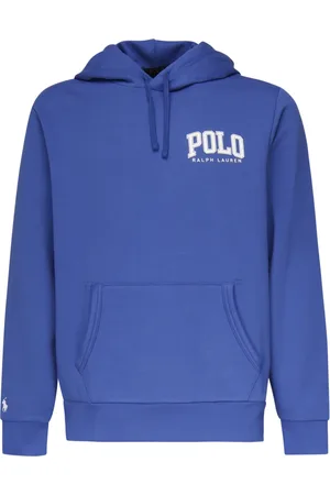 Ralph Lauren Homme, Sweatshirts et sweats à capuche, Bleu, Taille: M Pull Bleu avec Capuche et Logo