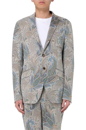 Etro Homme, Vestes, Multicolore, Taille: M Blazer Paisley Imprimé Multicolore