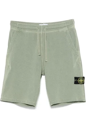 Stone Island Homme, Shorts, Vert, Taille: XL Shorts Bermuda Verts pour Hommes