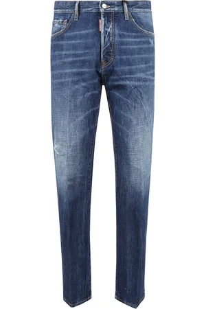 Dsquared2 Homme, Jeans, Bleu, Taille: S Pantalon Slim-fit 5 Poches