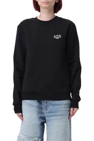 A.P.C. Femme, Sweatshirts et sweats à capuche, Noir, Taille: 42 FR SweaT-shirt Madame Paris