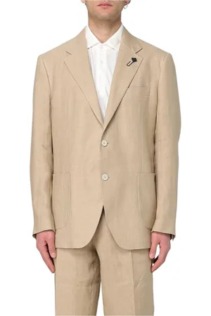 LARDINI Homme, Vestes, Brun, Taille: M Blazer en Laine Marron