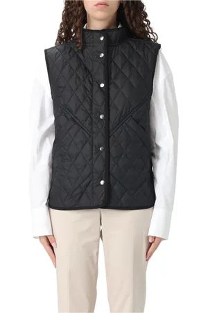 FAY Femme, Vestes, Noir, Taille: 42 FR Veste Matelassée Diamant Élégante Veste Noire