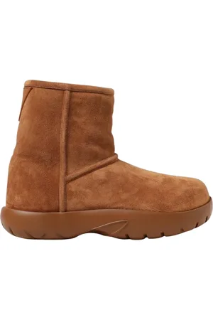 Bottega Veneta Femme, Chaussures, Brun, Taille: 40 EU Bottines en Peau de Mouton