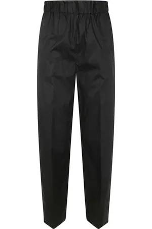 Twin-Set Femme, Pantalons, Noir, Taille: 40 FR Pantalon Popeline Art. 251Tt202E