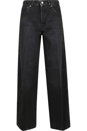 haikure Femme, Jeans, Noir, Taille: W26 Jeans Droits Noirs