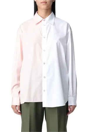 Marni Femme, Blouses et Chemises, Multicolore, Taille: 38 FR Chemise Oversize en Popeline de Coton