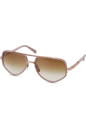 DITA EYEWEAR Unisex, Accessoires, Jaune, Taille: ONE Size Lunettes de soleil Mauve Crépusculaire
