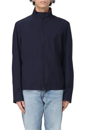 Paul & Shark Homme, Vestes, Bleu, Taille: L Veste Bleue ZipUp Légère Blazer