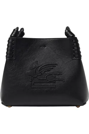 Etro Femme, Sacs, Noir, Taille: ONE Size Sac Pochette en Cuir Noir