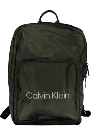 Calvin Klein Homme, Sacs, Vert, Taille: ONE Size Sac à Dos Homme Vert avec Compartiment pour Ordinateur Portable