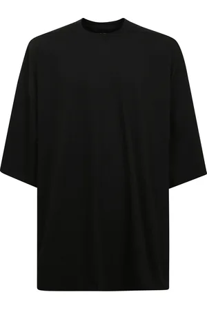 Rick Owens Homme, Tops, Noir, Taille: ONE Size Oversized Streetwear T-shirt