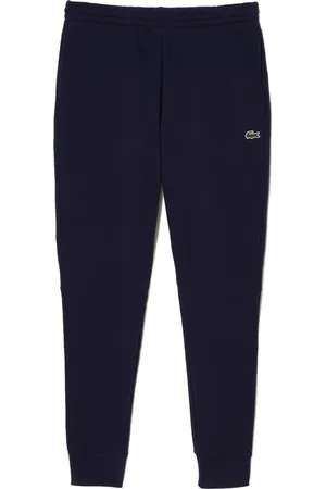 Lacoste Homme, Pantalons, Bleu, Taille: M Pantalon Slim Fit avec Logo Brodé
