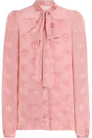 Dolce & Gabbana Femme, Blouses et Chemises, Rose, Taille: 36 FR Chemises Roses pour Femmes
