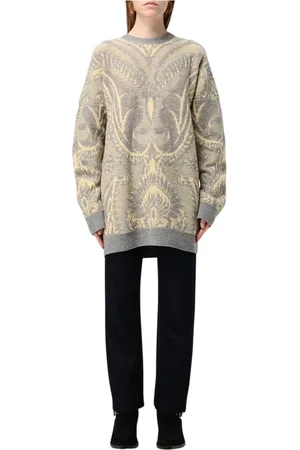 Etro Femme, Pulls, Gris, Taille: 36 FR Pull gris en tricot