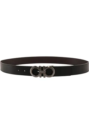 Salvatore Ferragamo Homme, Accessoires, Noir, Taille: 115 CM Ceintures