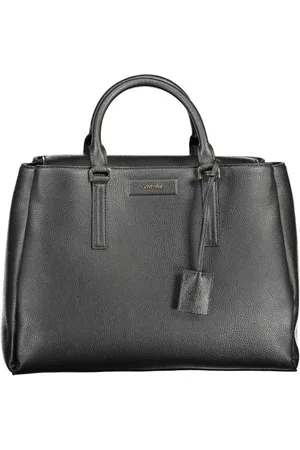 Calvin Klein Femme, Sacs, Noir, Taille: ONE Size Sac à main noir pour femme avec bandoulière amovible