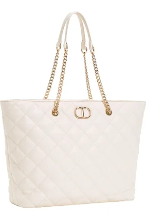 Twin-Set Femme, Sacs, Blanc, Taille: ONE Size Ensemble Tricot Élégant